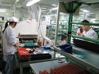 基板組立現場